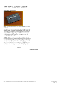 1998 TDK SA 90 Audio Cassette _ Tape Tardis.pdf